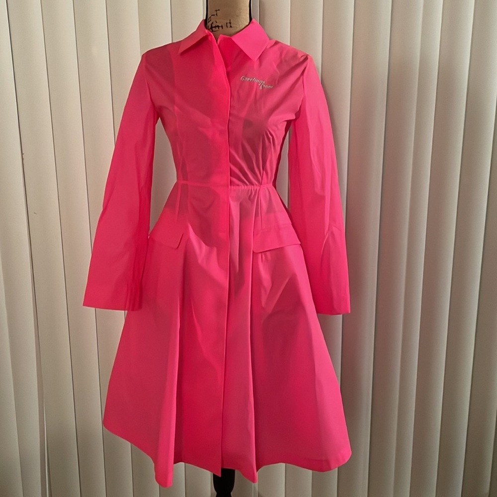 Palms Angel overcoat/windbreaker rain jacket